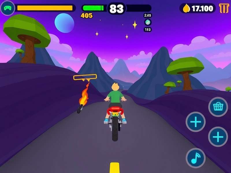 Rhythmic Rider Quest gameplay screenshot